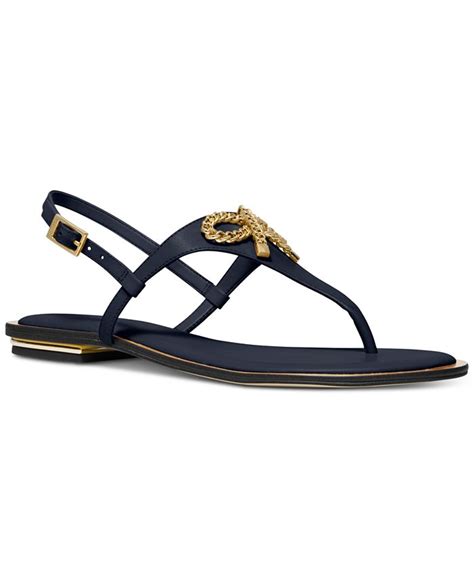 michael kors posey flat sandals|Designer Sandals for Women .